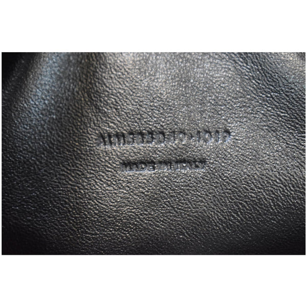 YVES SAINT LAURENT Mini Lou Grain De Poudre Camera Bag Black