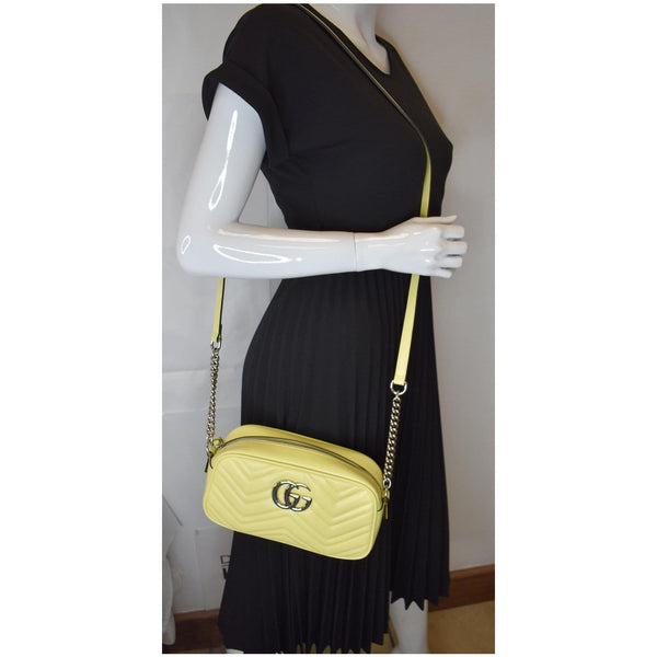 Gucci GG Marmont Matelasse Small Leather Shoulder bag