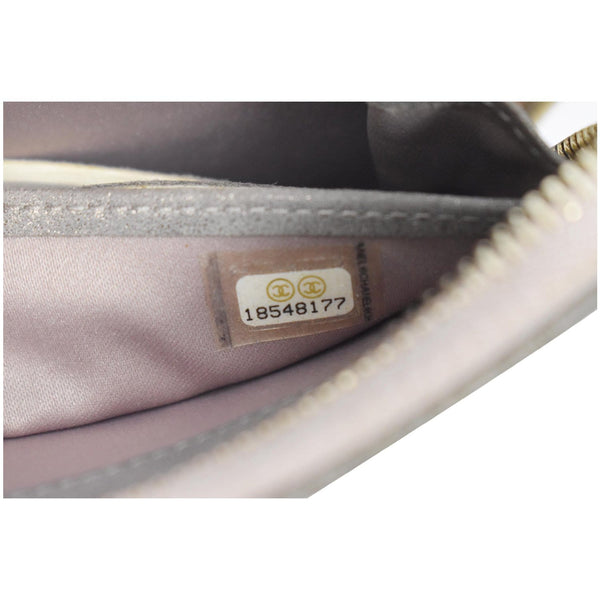 Chanel Zip Around Coated Canvas Wallet - handbag code 