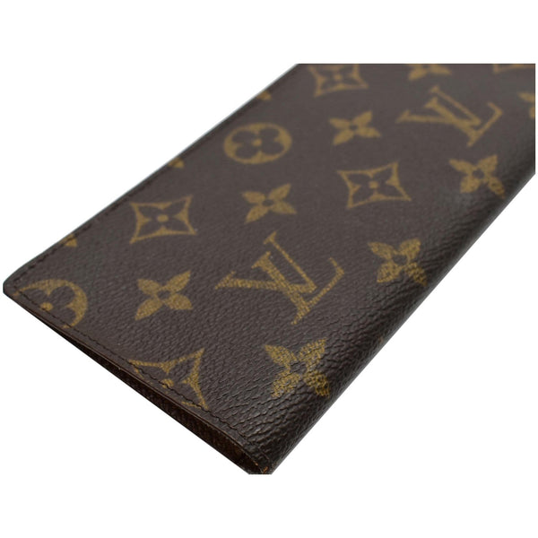 LOUIS VUITTON Sarah Monogram Canvas Wallet Brown