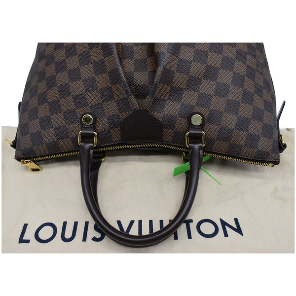LOUIS VUITTON Siena MM Damier Ebene Shoulder Bag Brown