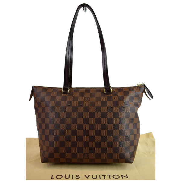 LOUIS VUITTON Iena PM Damier Ebene Shoulder Bag Brown