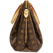 Authentic LOUIS VUITTON Monogram Handbag Rivory MM Excellent M44546 from  japan