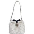 Chanel CC Drawstring Medium Perforated Caviar Bag