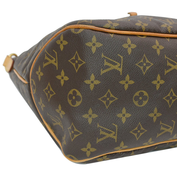 LOUIS VUITTON Delightful GM Monogram Canvas Hobo Bag Brown