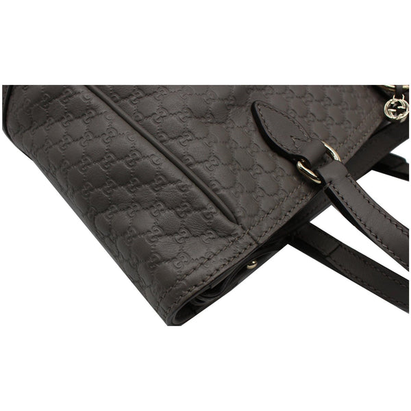 Gucci Small Bree GG Guccissima Leather Tote Crossbody Bag