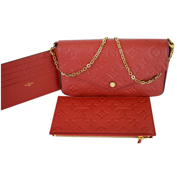 Louis Vuitton Pochette Felicie Monogram Empreinte Pouch - women wallet