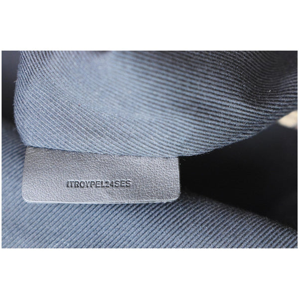 BURBERRY Bridle Stripe Monogram Print E-canvas Backpack Brown