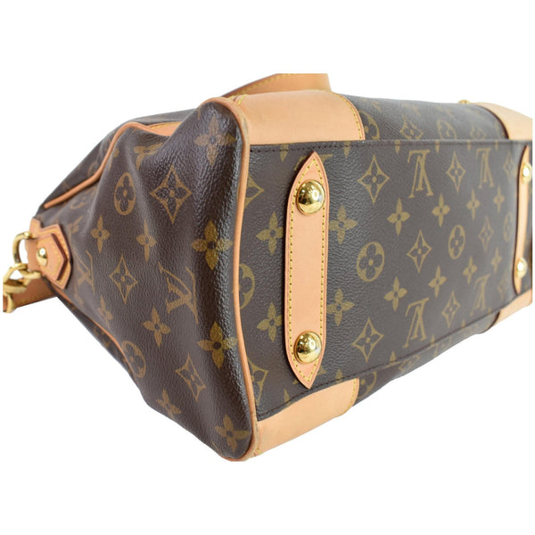 LOUIS VUITTON Retiro PM Monogram Canvas Shoulder Bag Brown
