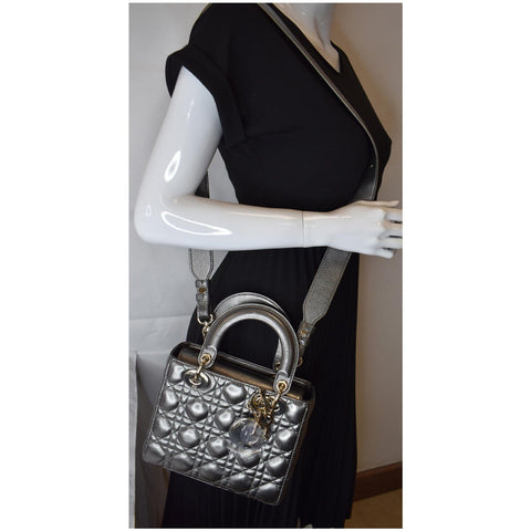 Christian Dior My ABCDior Grained Calfskin Bag