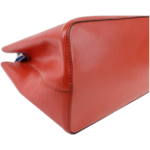 LOUIS VUITTON Neonoe Epi Leather Shoulder Bag Coquelicot
