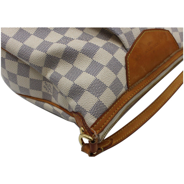 Used Louis Vuitton Damier Azur Siracusa PM Shoulder Bag