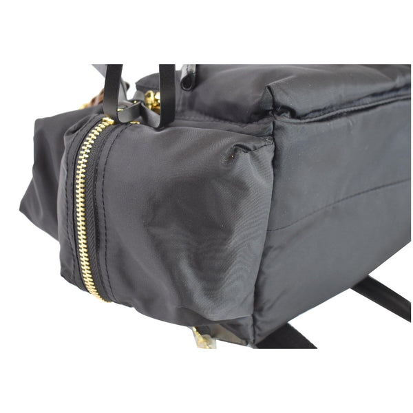 BURBERRY Medium Runway Rucksack Nylon Backpack Black