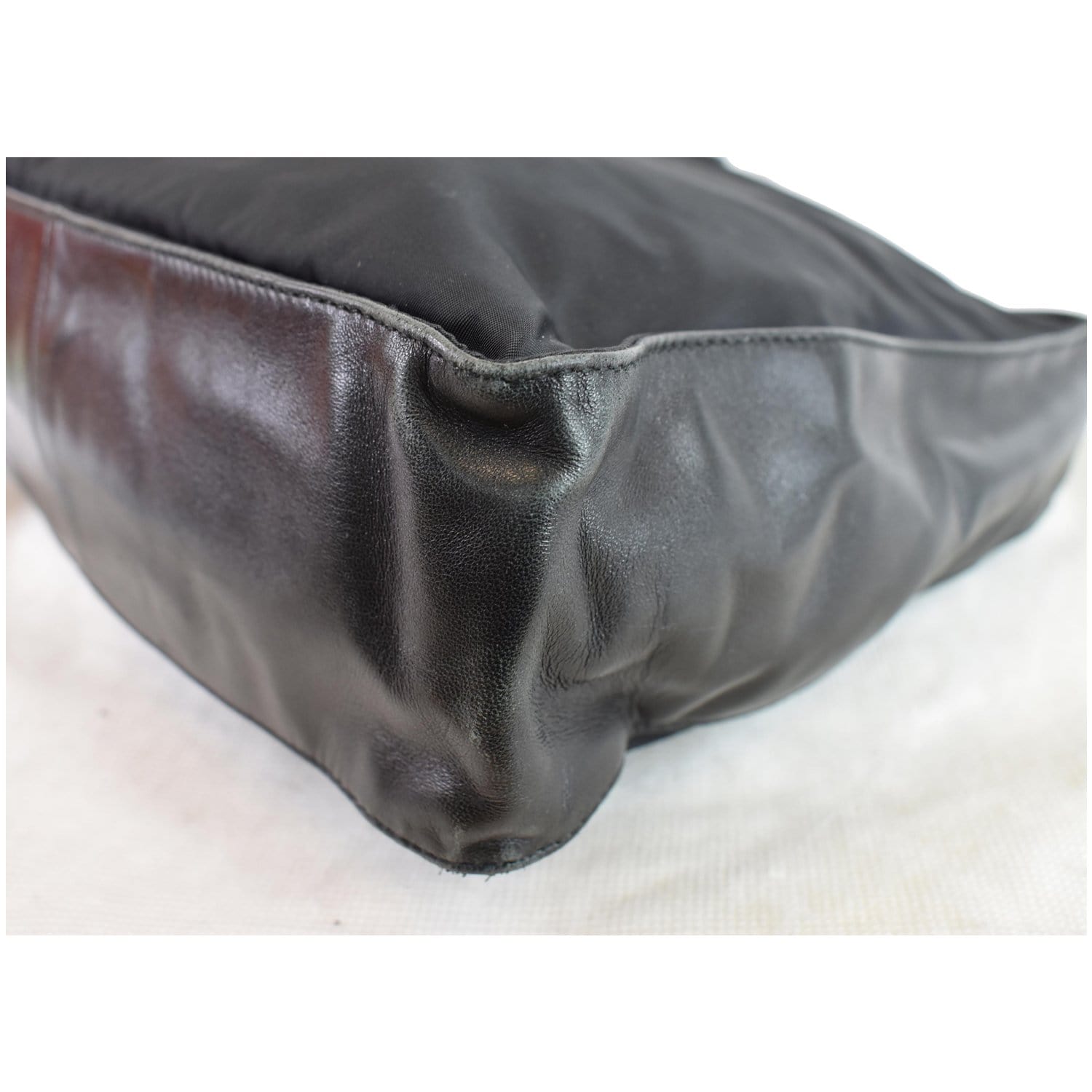 Prada - Caramel Leather Guitar Strap Shoulder Bag