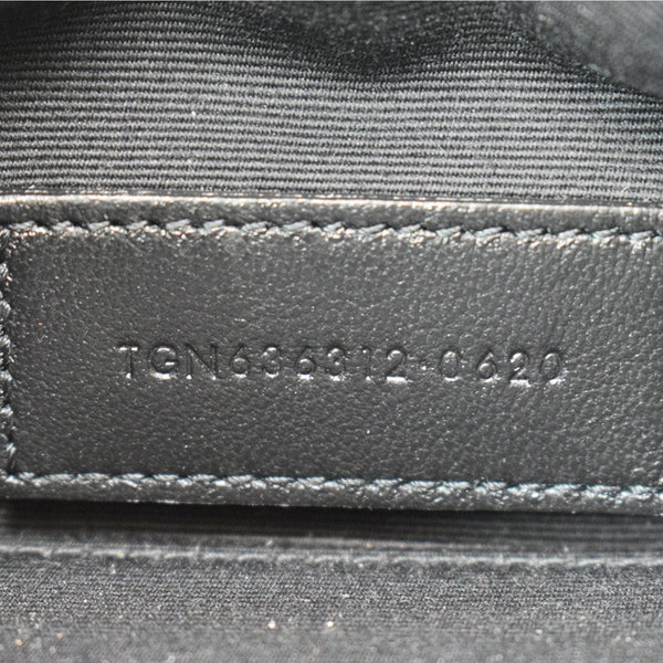 Yves Saint Laurent Matelasse Bill Grain De Poudre Zip Pouch