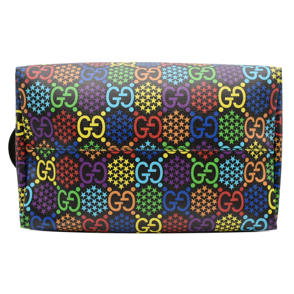 GUCCI Psychedelic GG Monogram Canvas Duffel Travel Bag Multicolor 587866