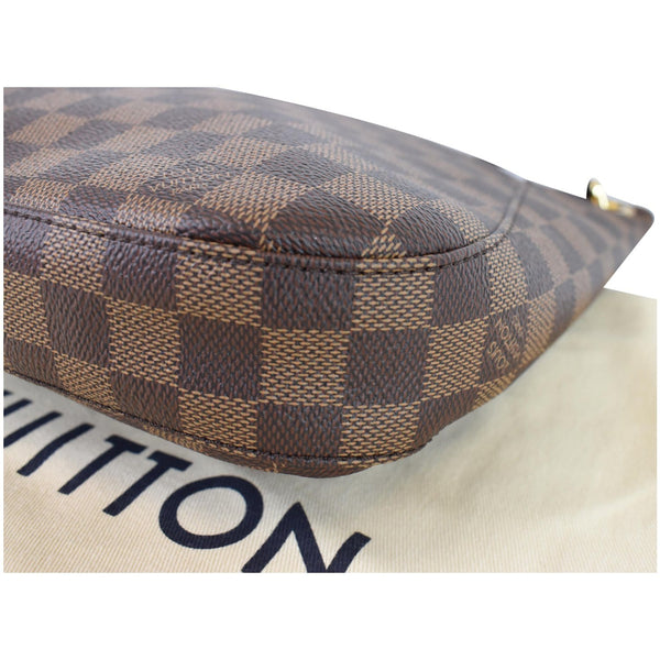 Louis Vuitton South Bank Besace Damier Ebene Bag - brown checks