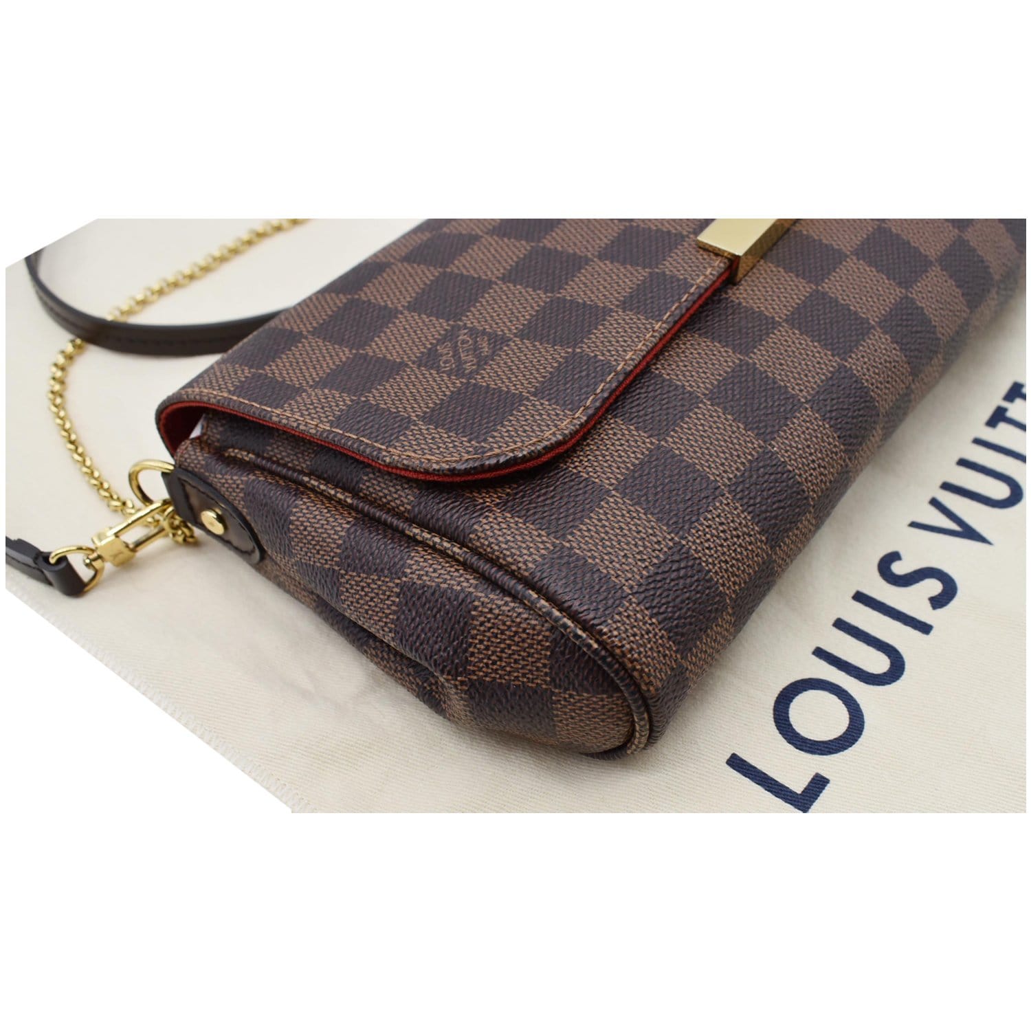 Louis Vuitton Damier Ebene Favorite MM - Brown Crossbody Bags