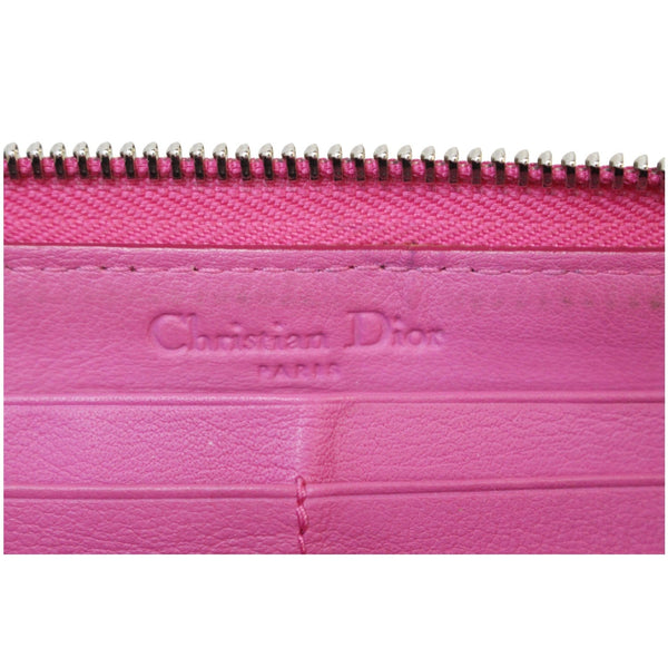 Christian Dior Diorissimo Patent Leather Zip Around Wallet - PARIS | DDH