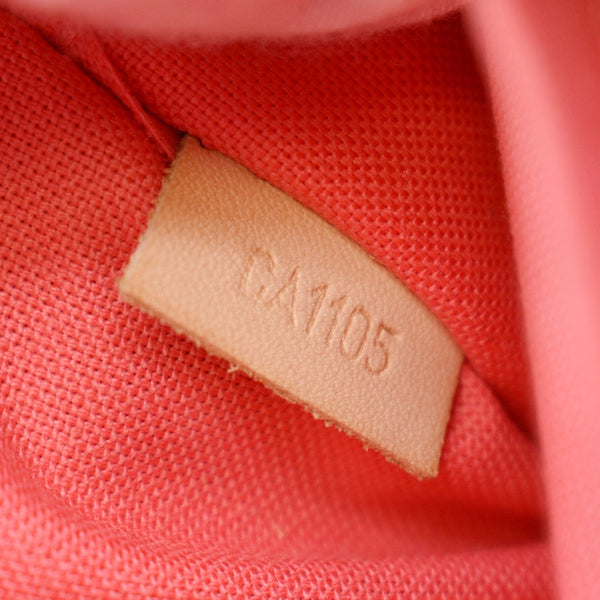 LOUIS VUITTON Grenade V Monogram Canvas Accessories Pochette Bag Brown