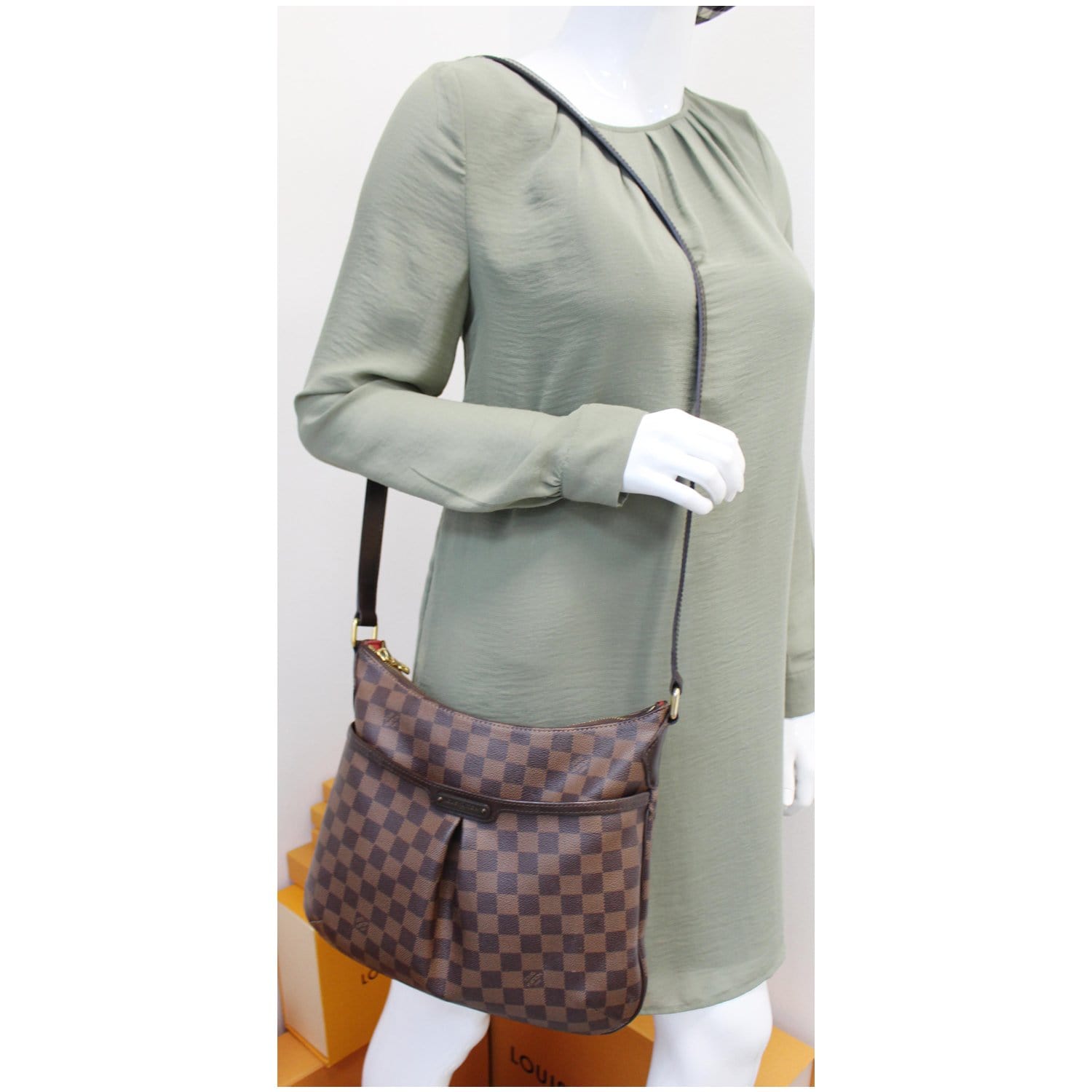 Louis Vuitton Damier Ebene Bloomsbury Pm Crossbody - 3 For Sale on