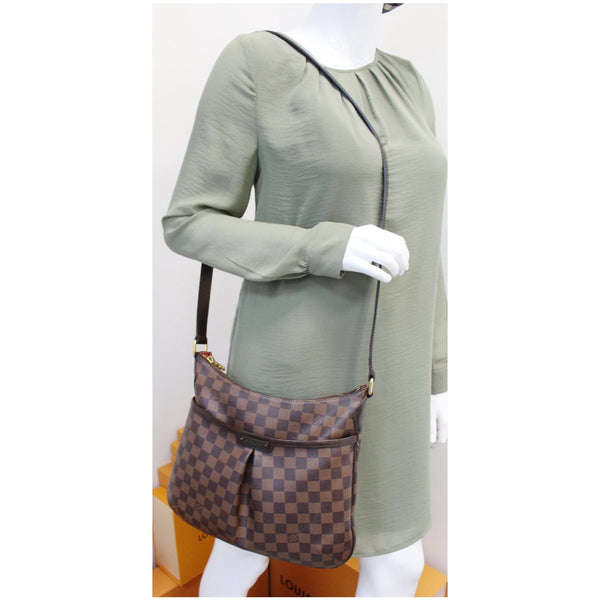 Louis Vuitton Bloomsbury PM Damier Ebene Crossbody Bag for women