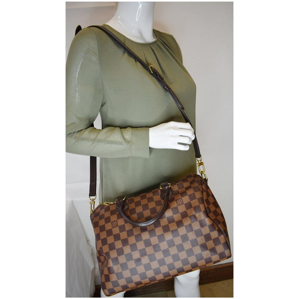 Louis Vuitton Speedy 30 Damier Ebene Shoulder Bag - crossbody bag