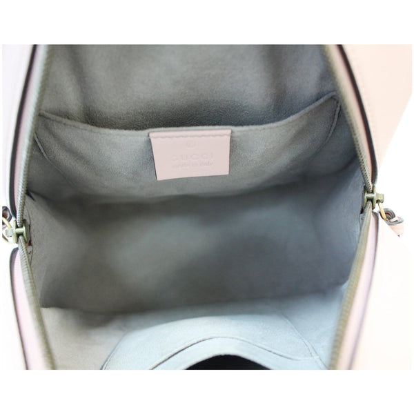 GUCCI GG Marmont Rucksack Chevron Leather Backpack Bag Pink 476671 - Final Sale