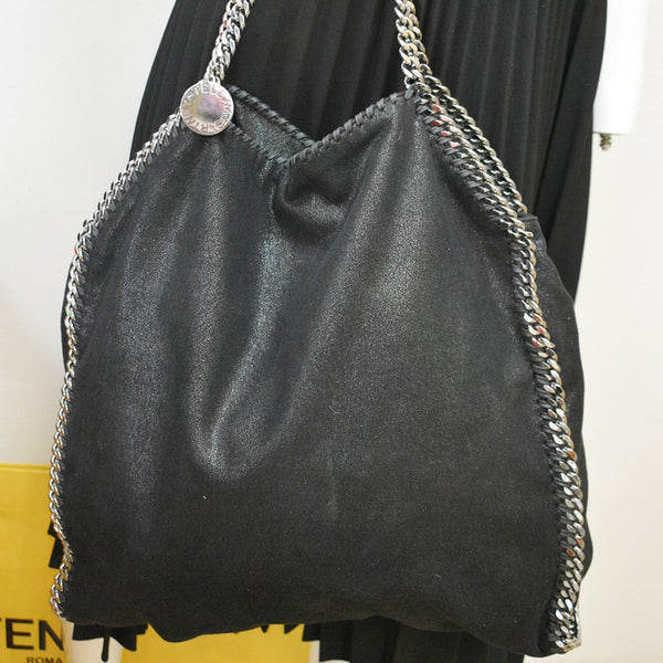 Stella Mccartney Falabella Large Faux Leather Shoulder Bag