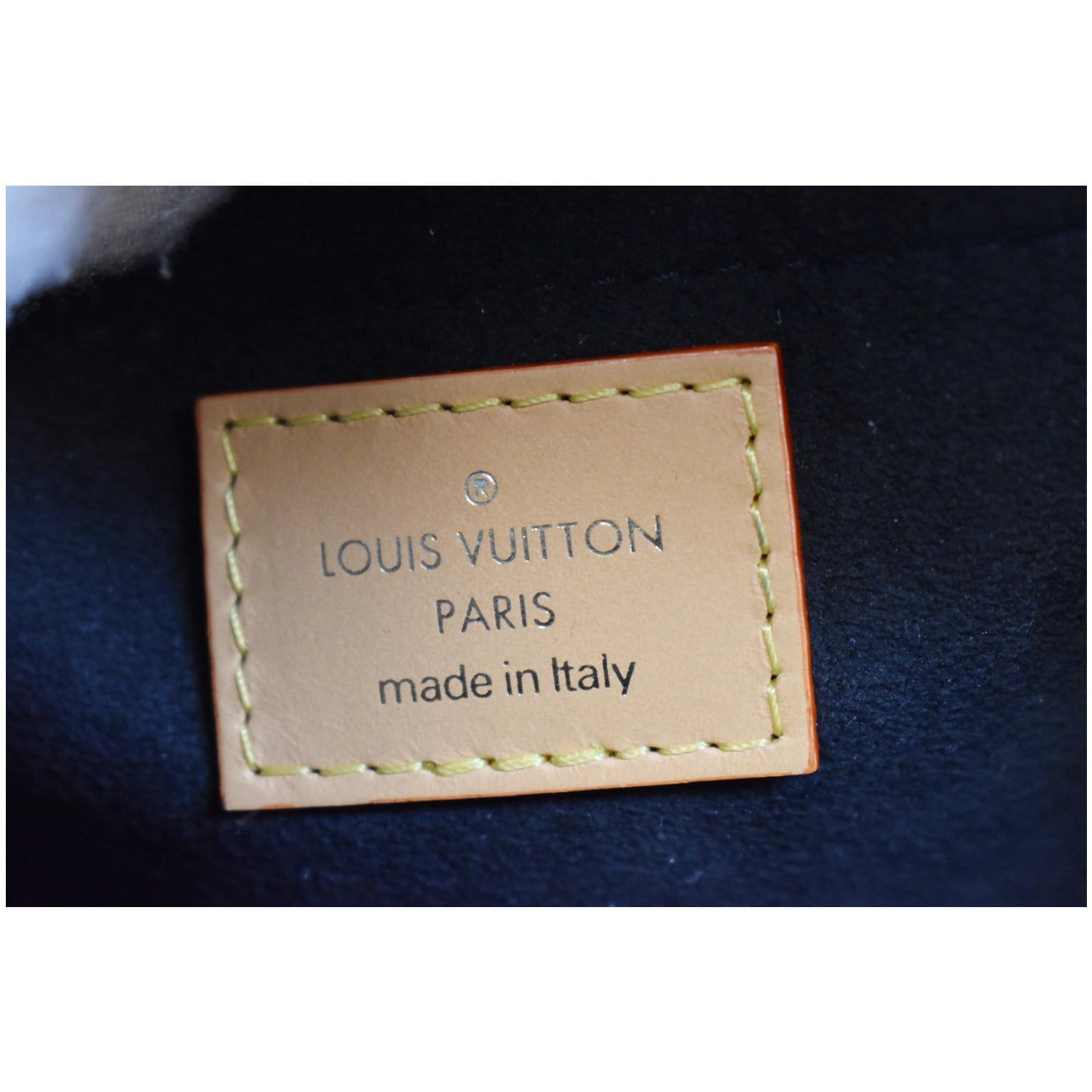 Louis Vuitton Monogram Egg Case Black 575042