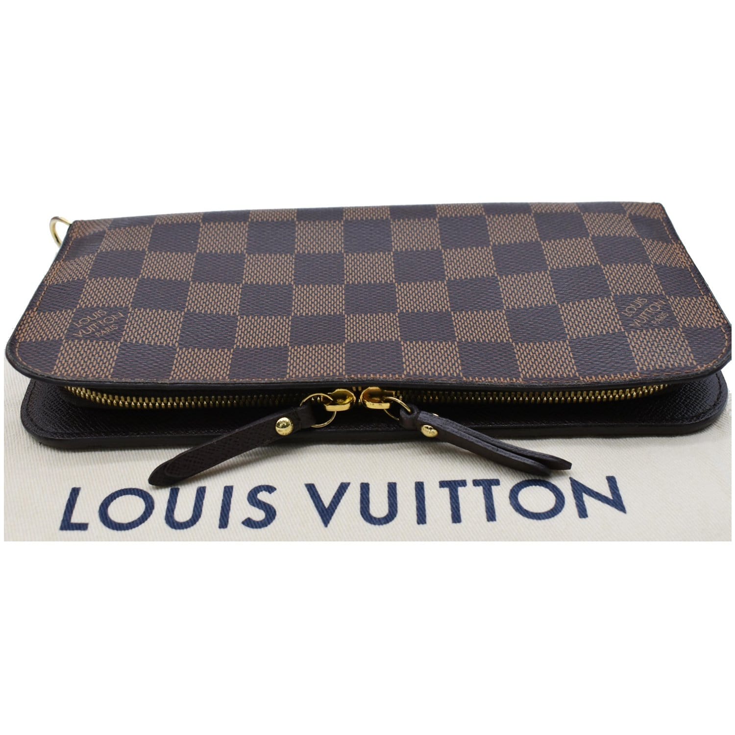 100% AUTHENTIC Louis Vuitton Insolite Wallet Damier Azur