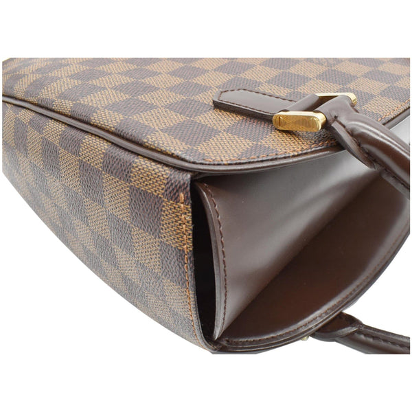 LOUIS VUITTON Sarria Seau Damier Ebene Tote Bag Brown