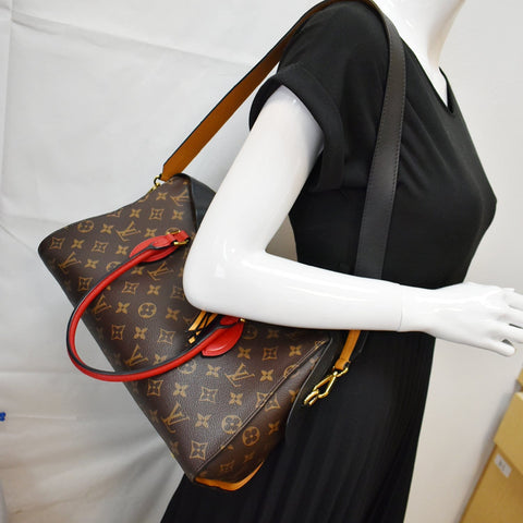 Louis Vuitton Tuileries Monogram Canvas Tote Shoulder Bag
