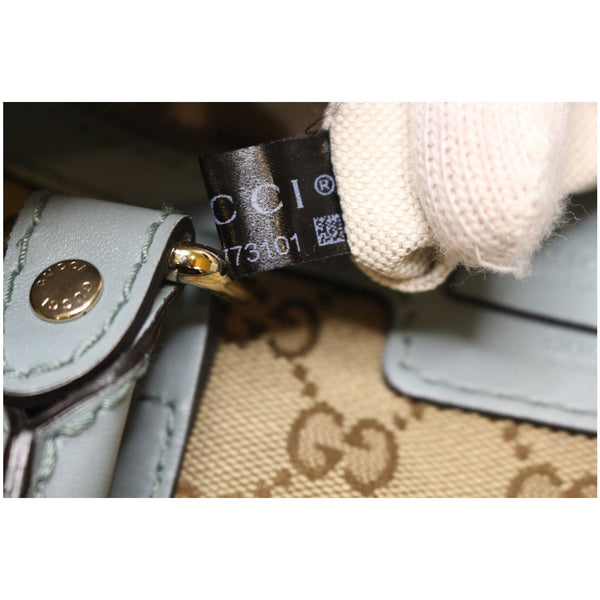 GUCCI Vintage Web Original GG Boston Bag Beige 247205