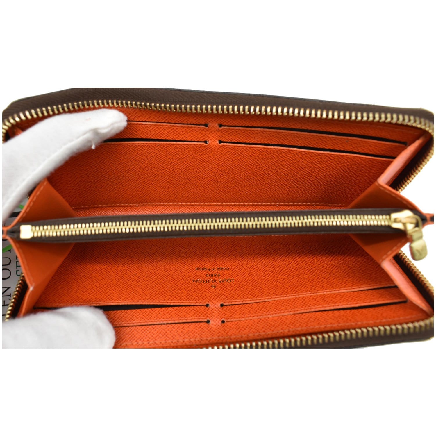 Louis Vuitton, Bags, Louis Vuitton Clemence Wallet Monogram Orange Mi25