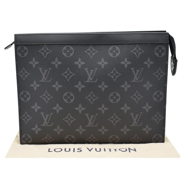 Louis Vuitton Voyage MM Monogram Eclipse Pochette Bag black