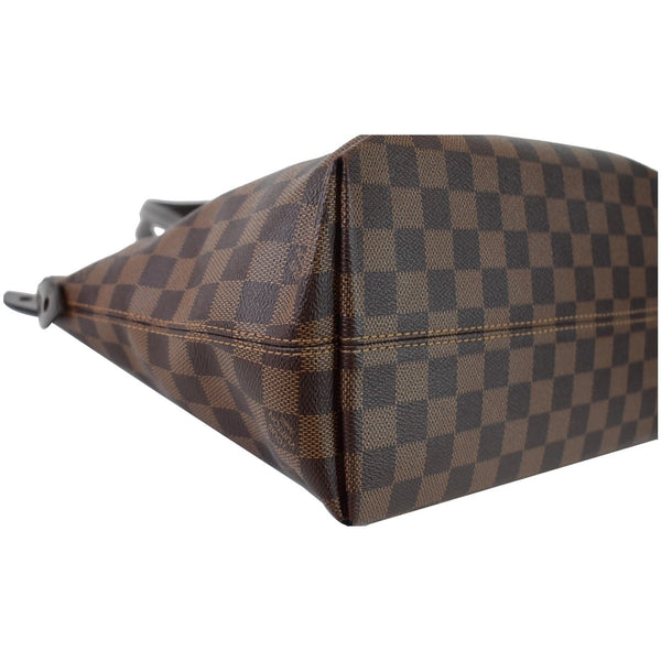 LOUIS VUITTON Iena PM Damier Ebene Shoulder Bag Brown