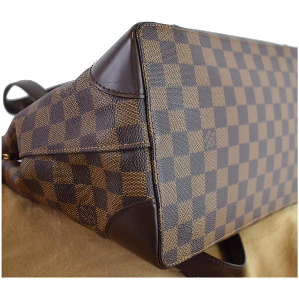 LOUIS VUITTON Hampstead PM Damier Ebene Shoulder Bag Brown