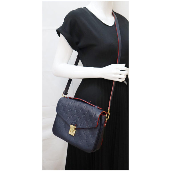 Louis Vuitton Metis Pochette Empreinte Leather Bag