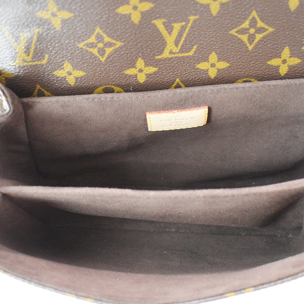 LOUIS VUITTON Metis Pochette Monogram Canvas Crossbody Bag Brown - sold