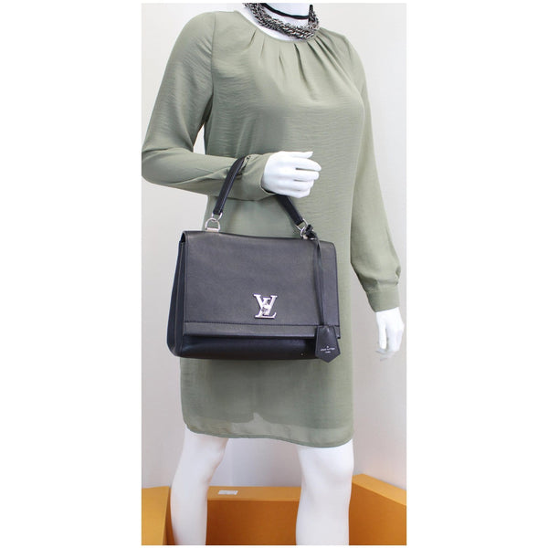 Louis Vuitton Lockme II Calfskin Leather Crossbody Bag