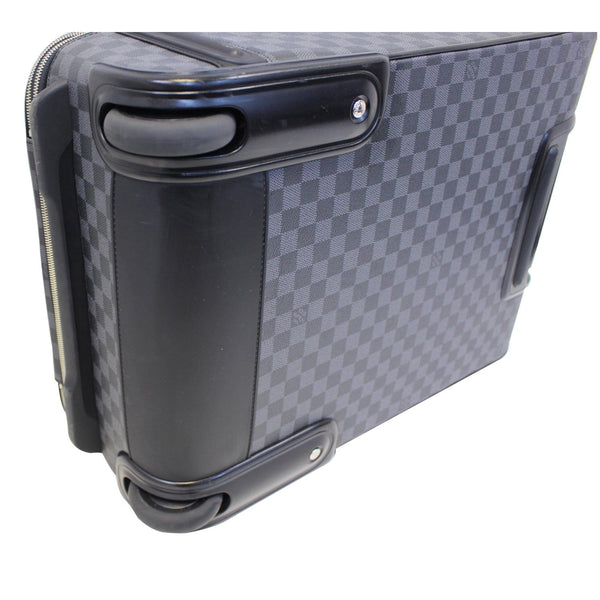 LOUIS VUITTON Pegase 55 Damier Graphite Business Suitcase Travel Bag Black