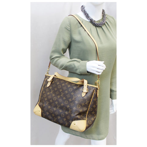 LOUIS VUITTON Estrela MM Monogram Canvas Shoulder Bag-US