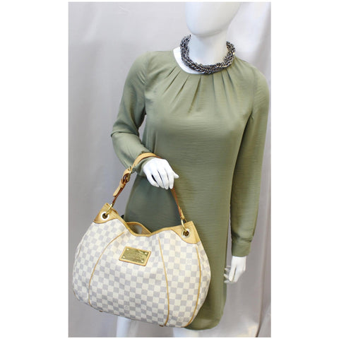Louis Vuitton Galliera PM Damier Azur whit for women 