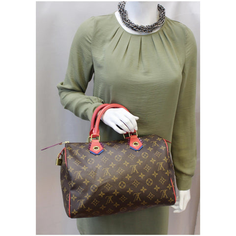 Louis Vuitton Totem Speedy 30 Monogram Canvas bag