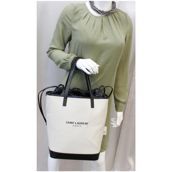 Yves Saint Laurent Teddy Drawstring Tote bag for women