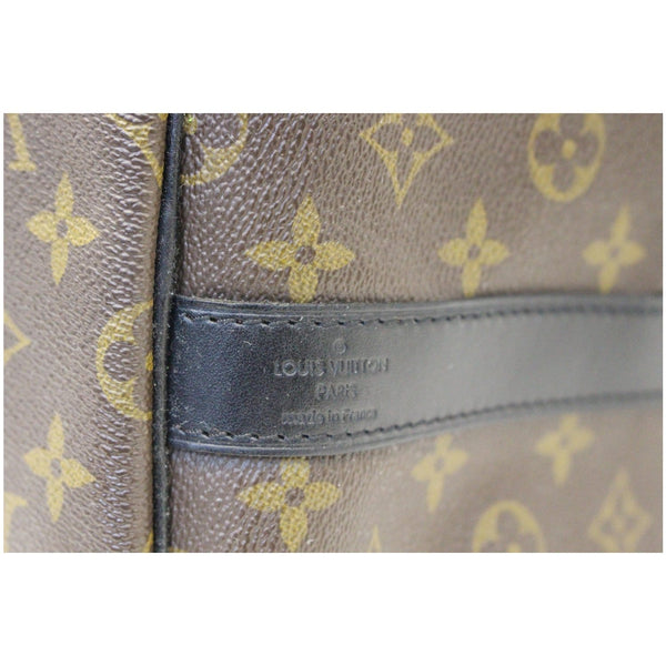 Louis Vuitton Keepall 55 Bandouliere Travel Bag - close view
