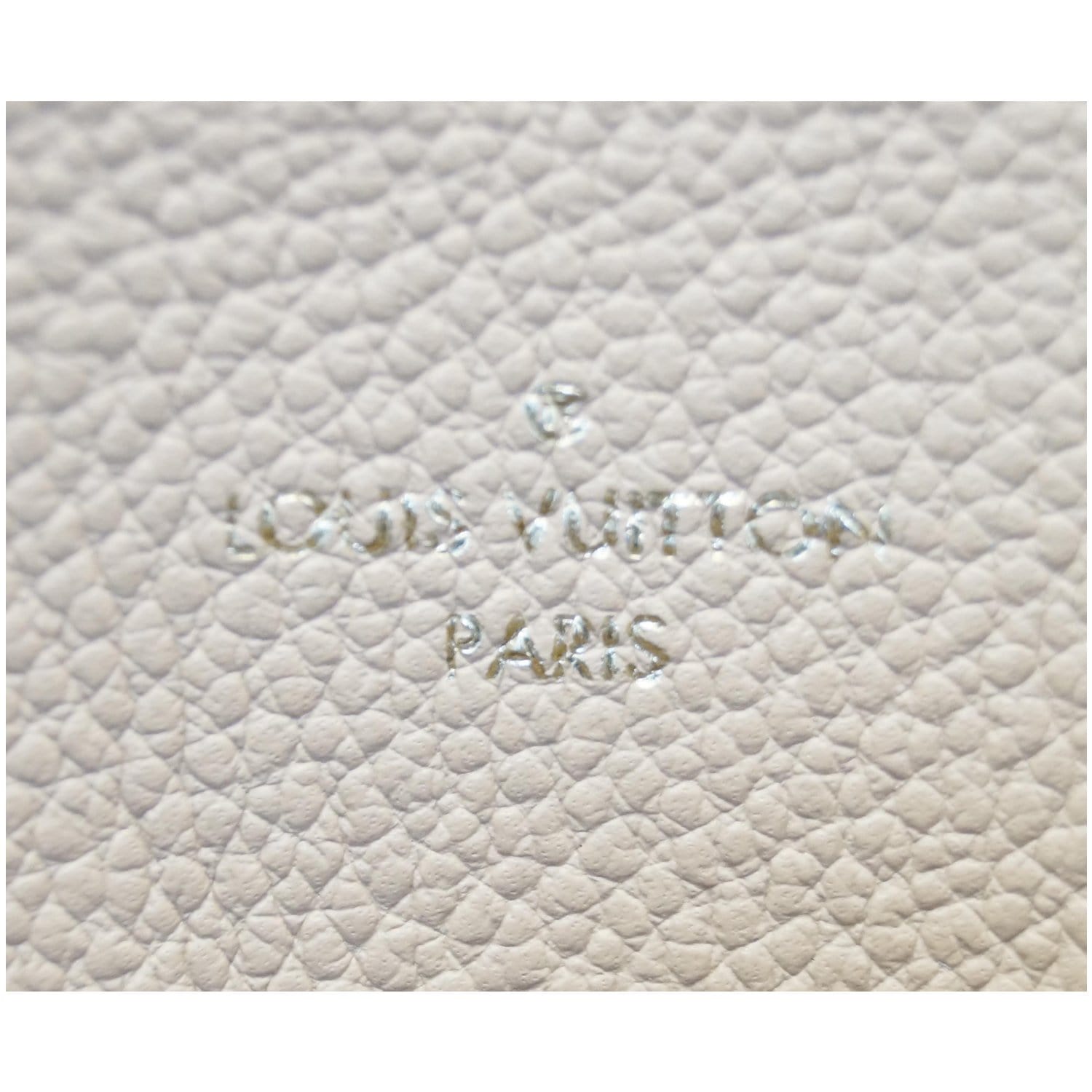 Louis Vuitton Apricot Monogram Empreinte Leather Bagatelle Bag