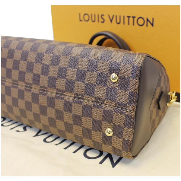 Louis Vuitton Kensington Bowling Damier Shoulder Handbag - corner