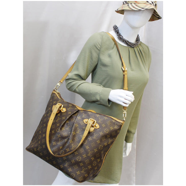 Louis Vuitton Palermo GM - Lv Monogram Tote Shoulder Bag brown